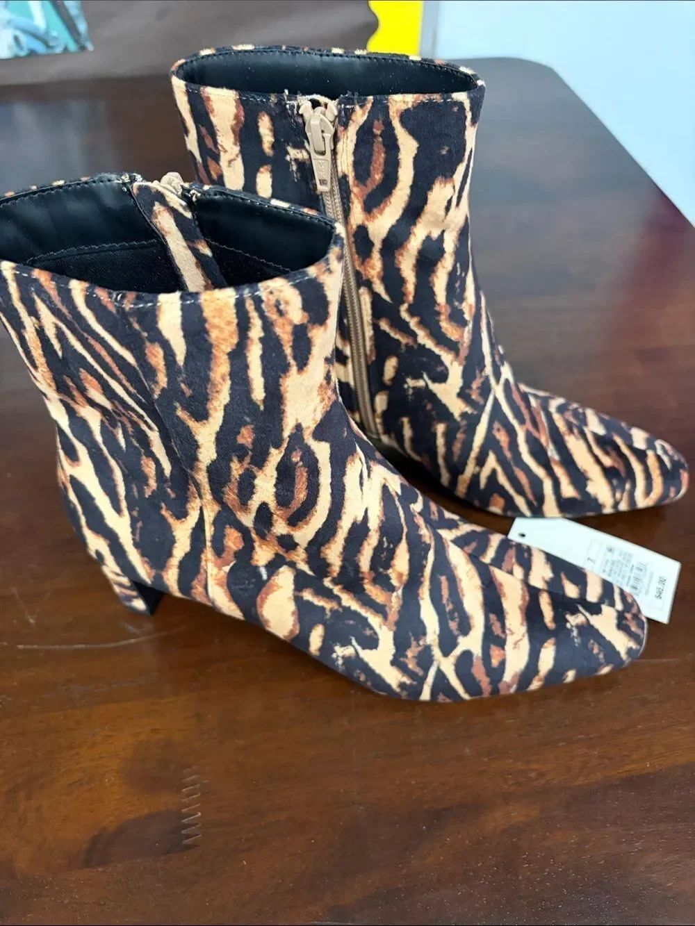A New Day brown Tigris ankle boots size 7